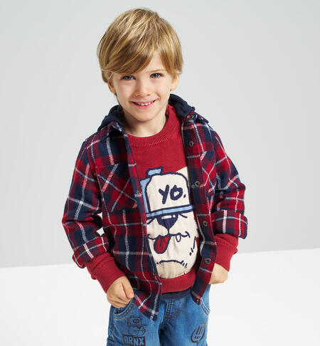 Hemd Hooded Plaid - Nieuw!