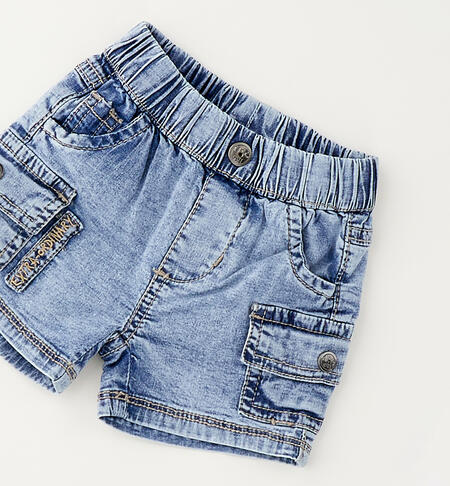 Short Denim Marble