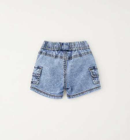 Short Denim Marble