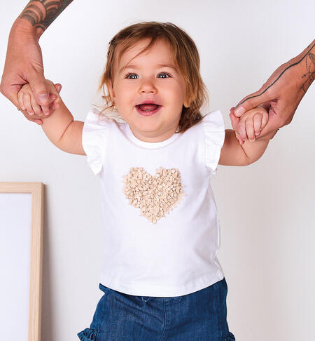 T-shirt Ruffle Heart