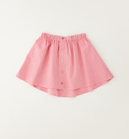 Rok Plaid Red
