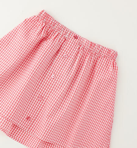 Rok Plaid Red