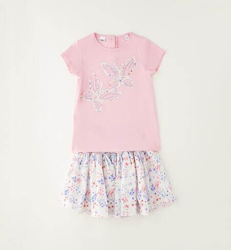 Set Butterfly Flowers