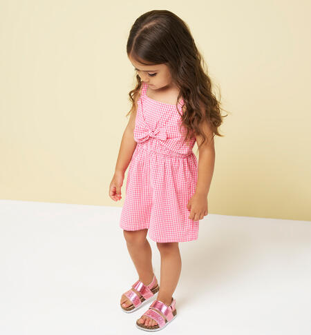 Playsuit Plaid Red