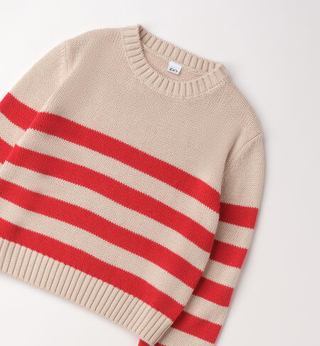 Trui Red Stripes