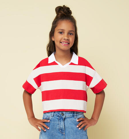 T-shirt Red Stripes