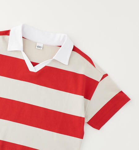 T-shirt Red Stripes
