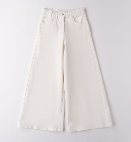 Jeans Wide Leg White
