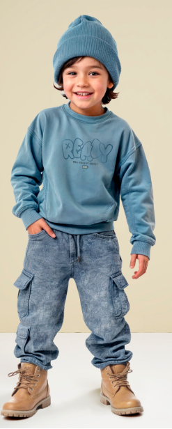 Jeansbroek Blue Cargo - Nieuw!