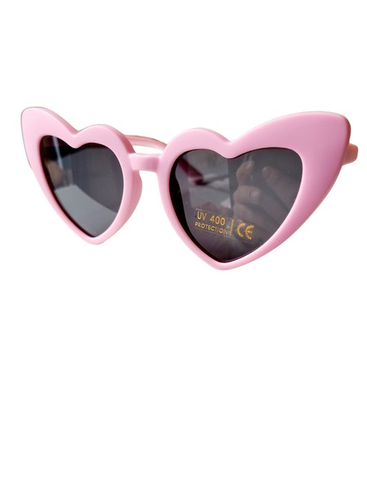 Zonnebril Heart Pink - Nieuw!