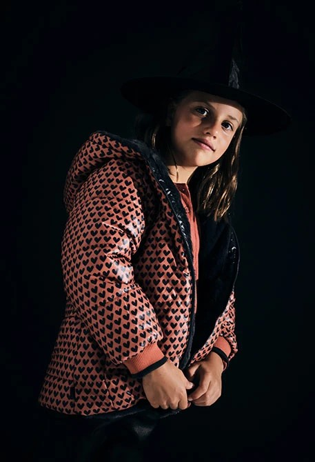 Winterjas Fuzzy Hearts - Nieuw!