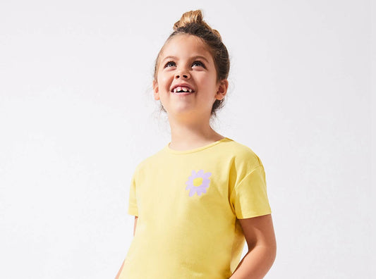 T-shirt Purple Flower - LAATSTE STUK!