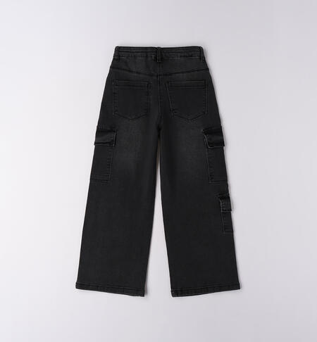 Jeansbroek Girls Cargo - Nieuw!