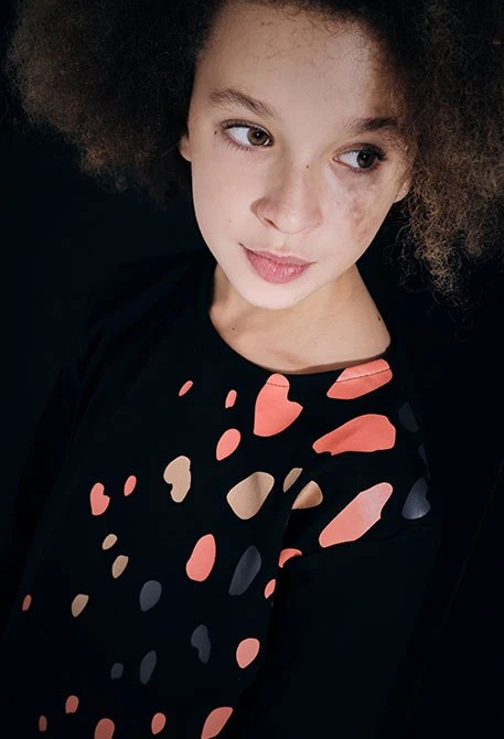 Longsleeve Coloured Hearts - Nieuw!