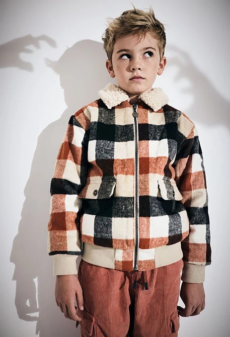 Winterjas Check - Nieuw!